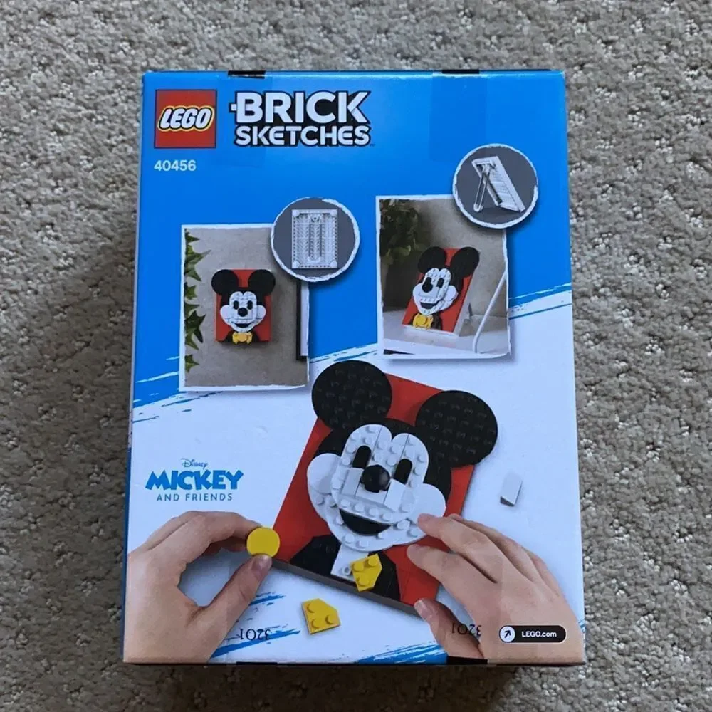 Lego 40456. Mickey Mouse brick sketches. New. Sealed box